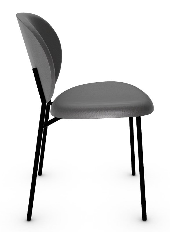 Ines Upholstery/Metal Dining Chair