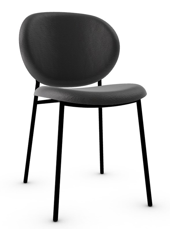 Ines Upholstery/Metal Dining Chair