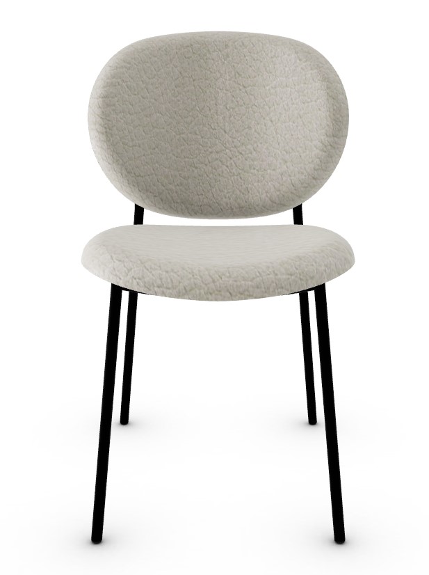 Ines Vintage Leatherette/Metal Dining Chair