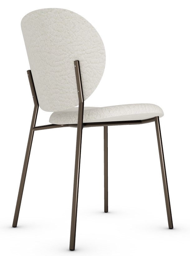 Ines Upholstery/Metal Dining Chair