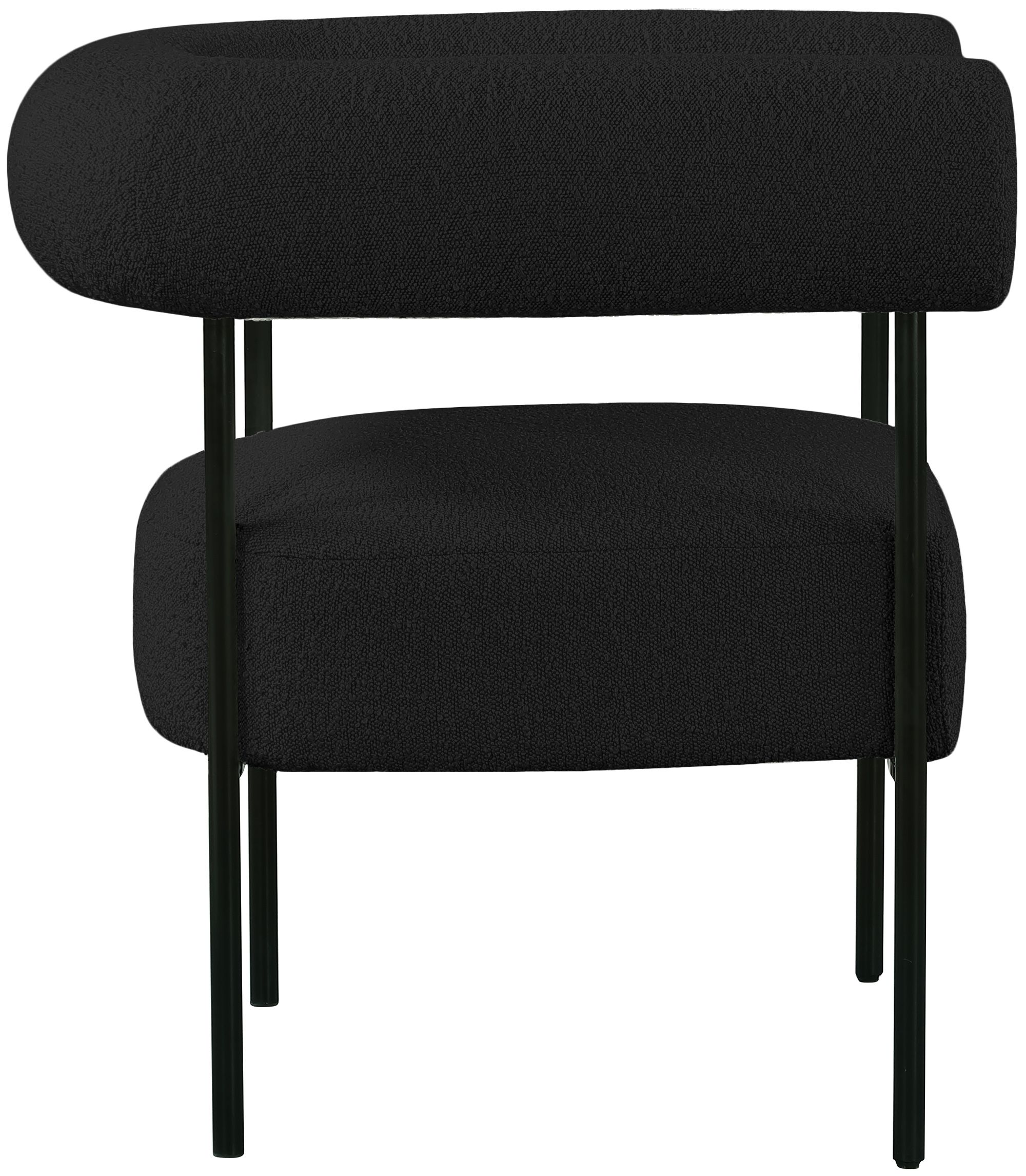 Blake Boucle Fabric Accent Chair