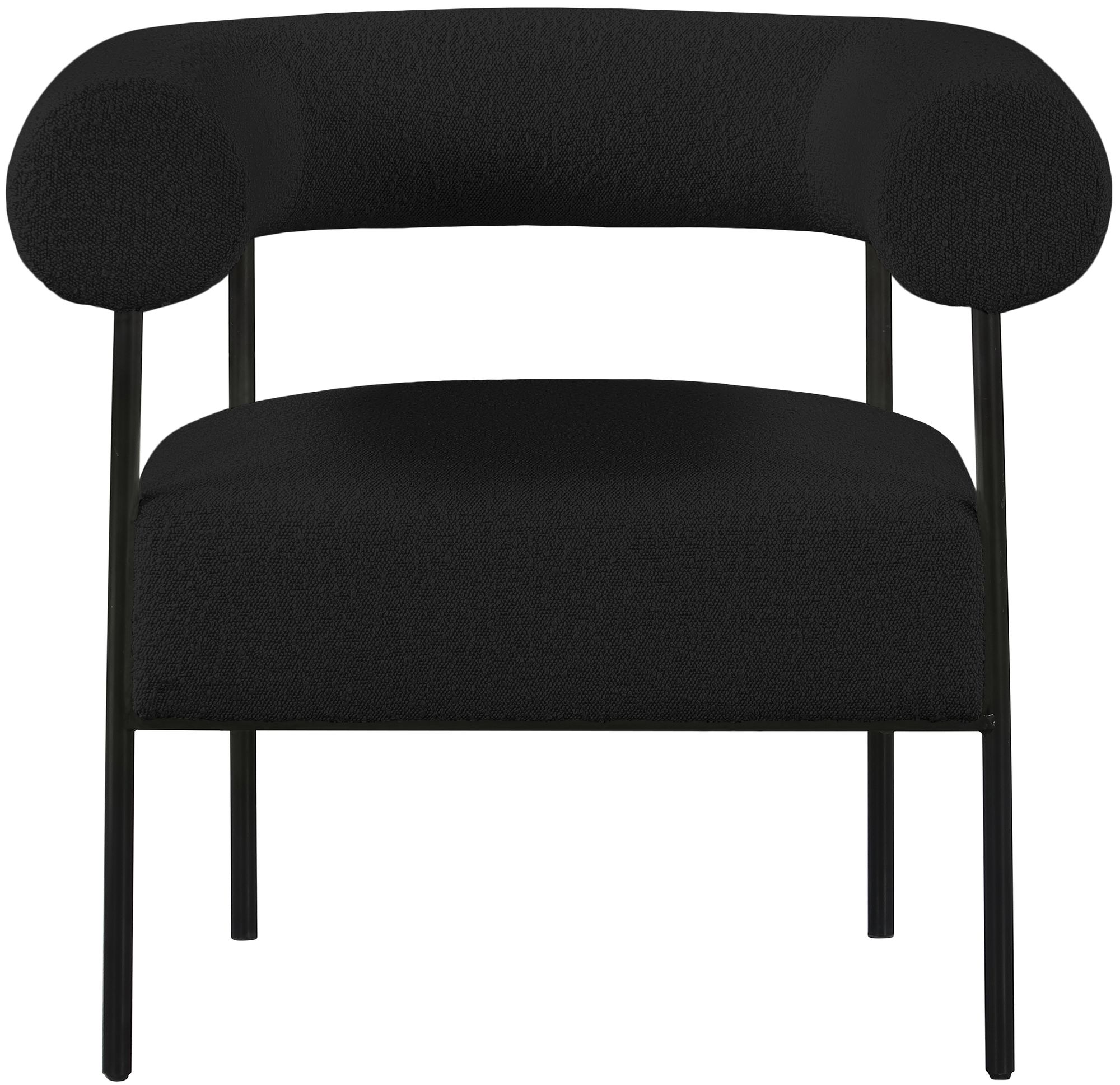Blake Boucle Fabric Accent Chair