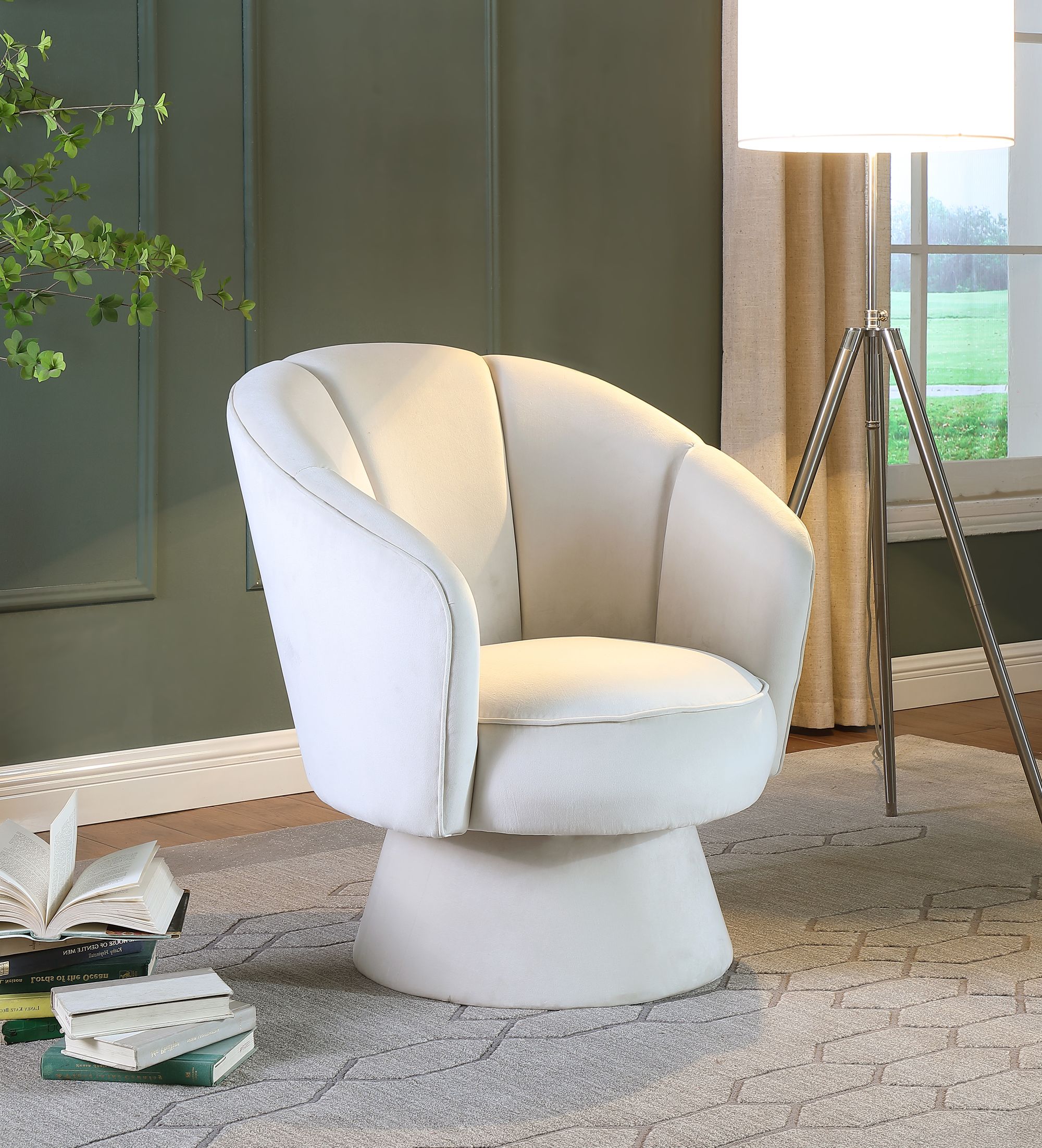 Swanson Velvet Accent Chair