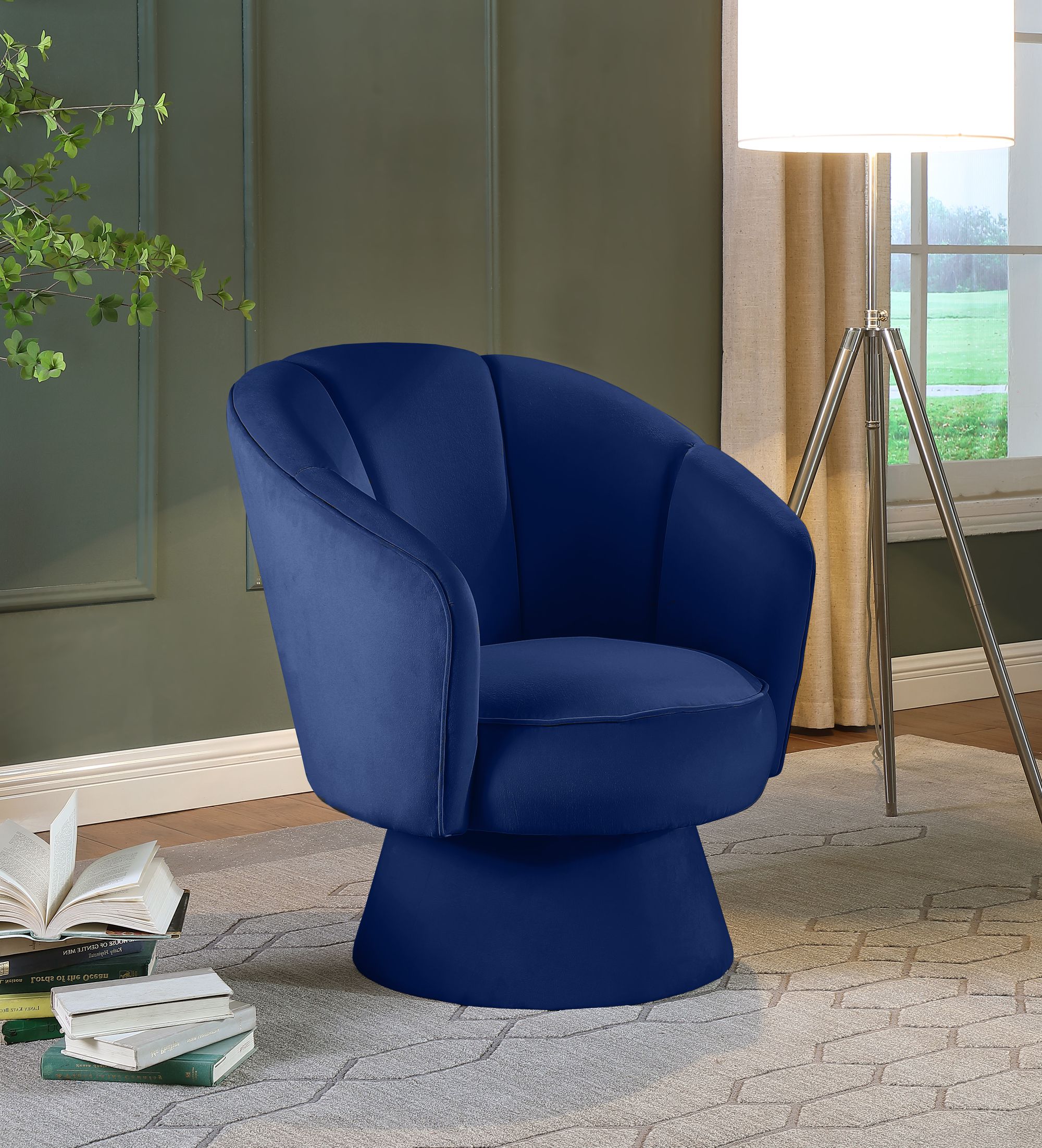 Swanson Velvet Accent Chair