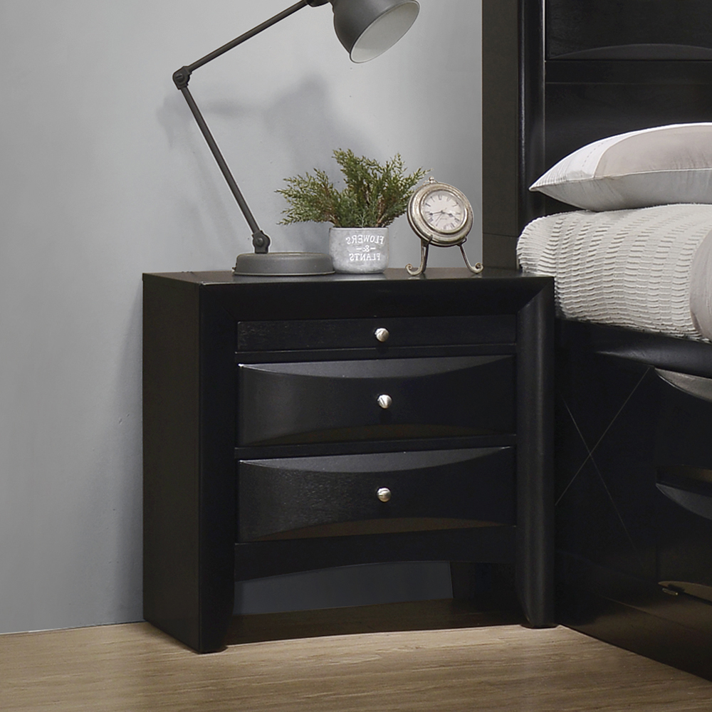Briana Wood Platform Storage Bedroom Set