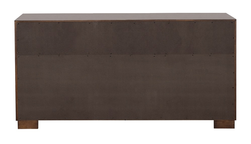 Jessica Wood Double Dresser w/6 Drawers