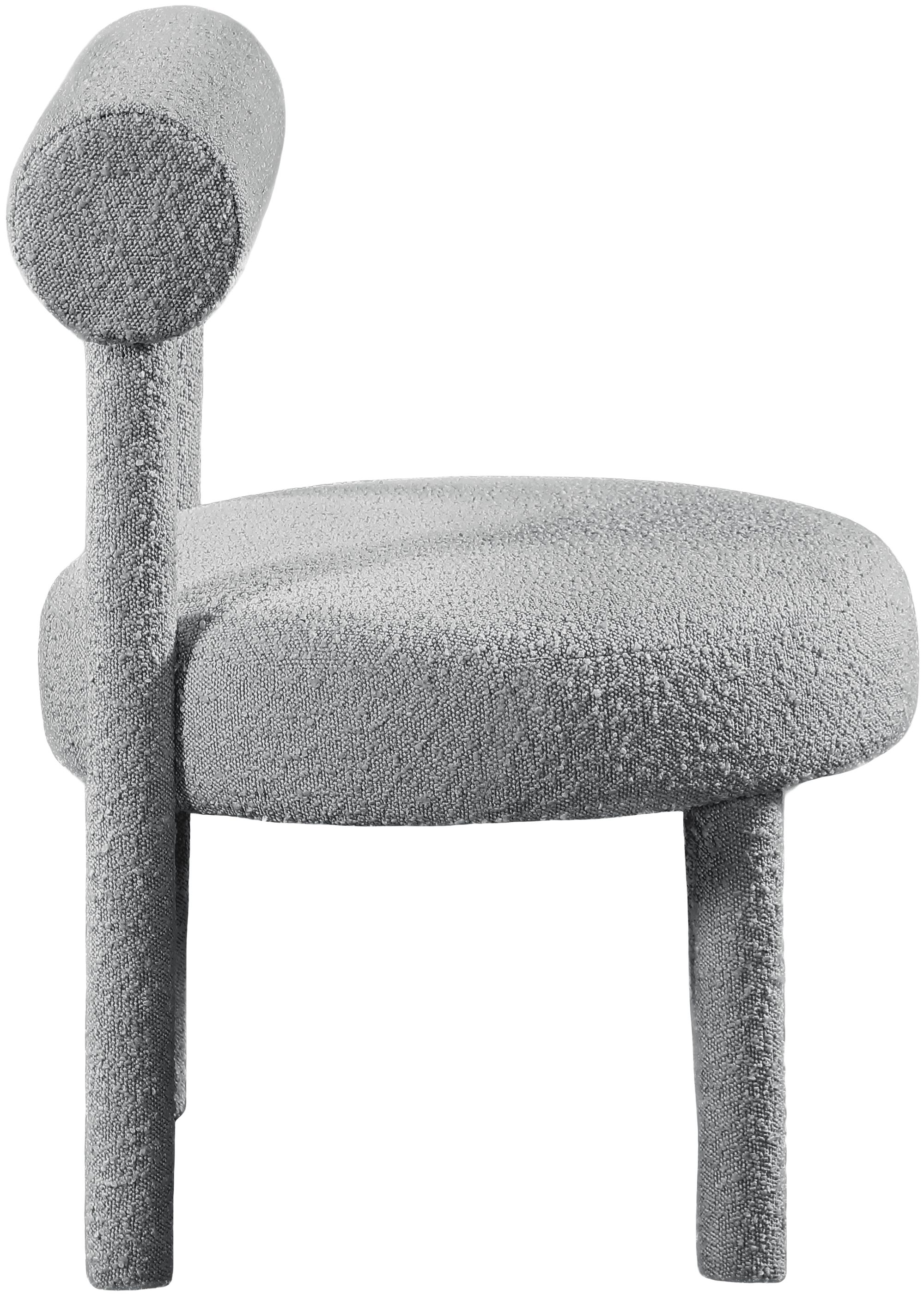 Parlor Boucle Fabric Accent Chair