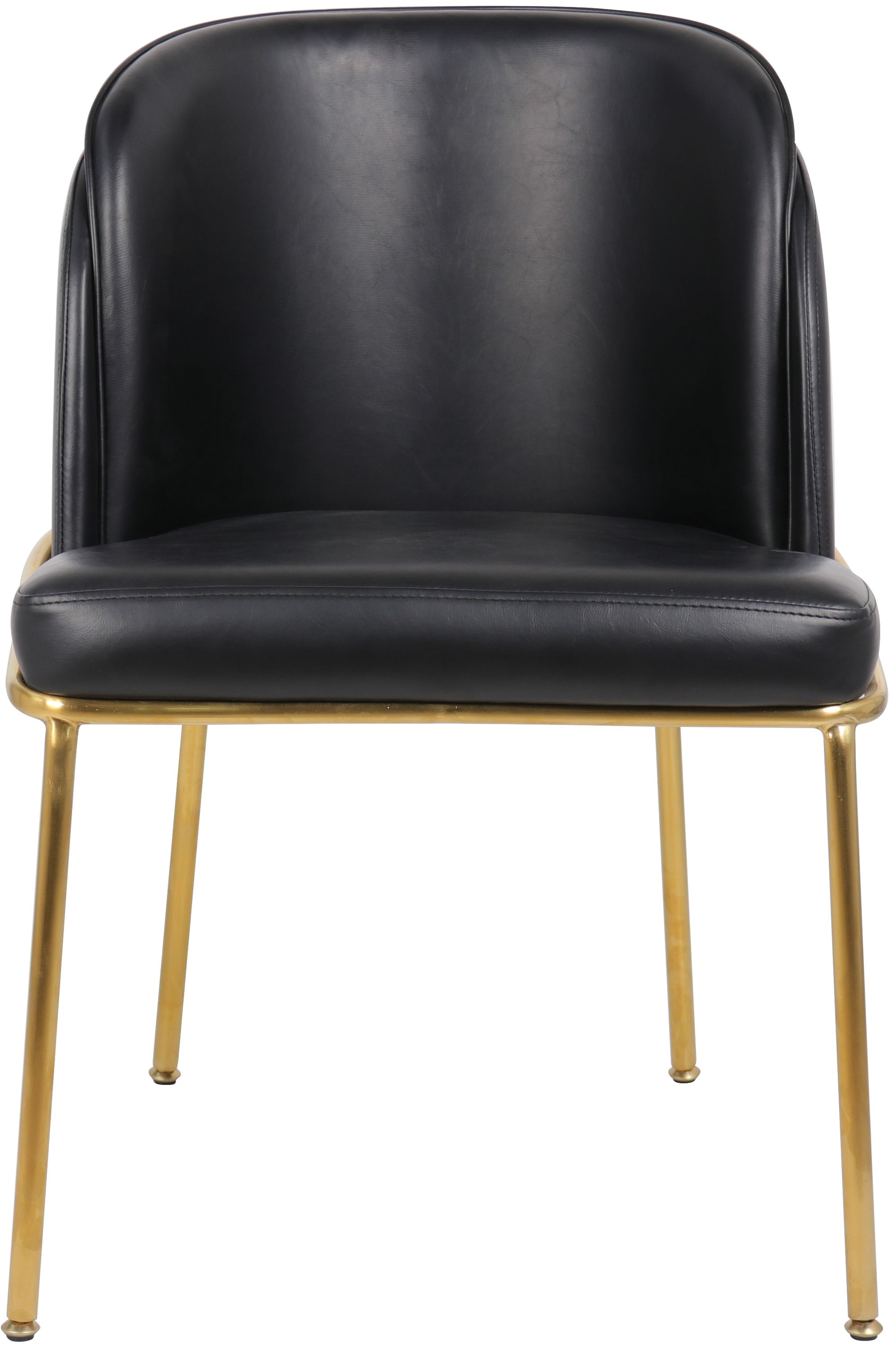 Jagger Faux Leather Dining Chair with Iron Legs
