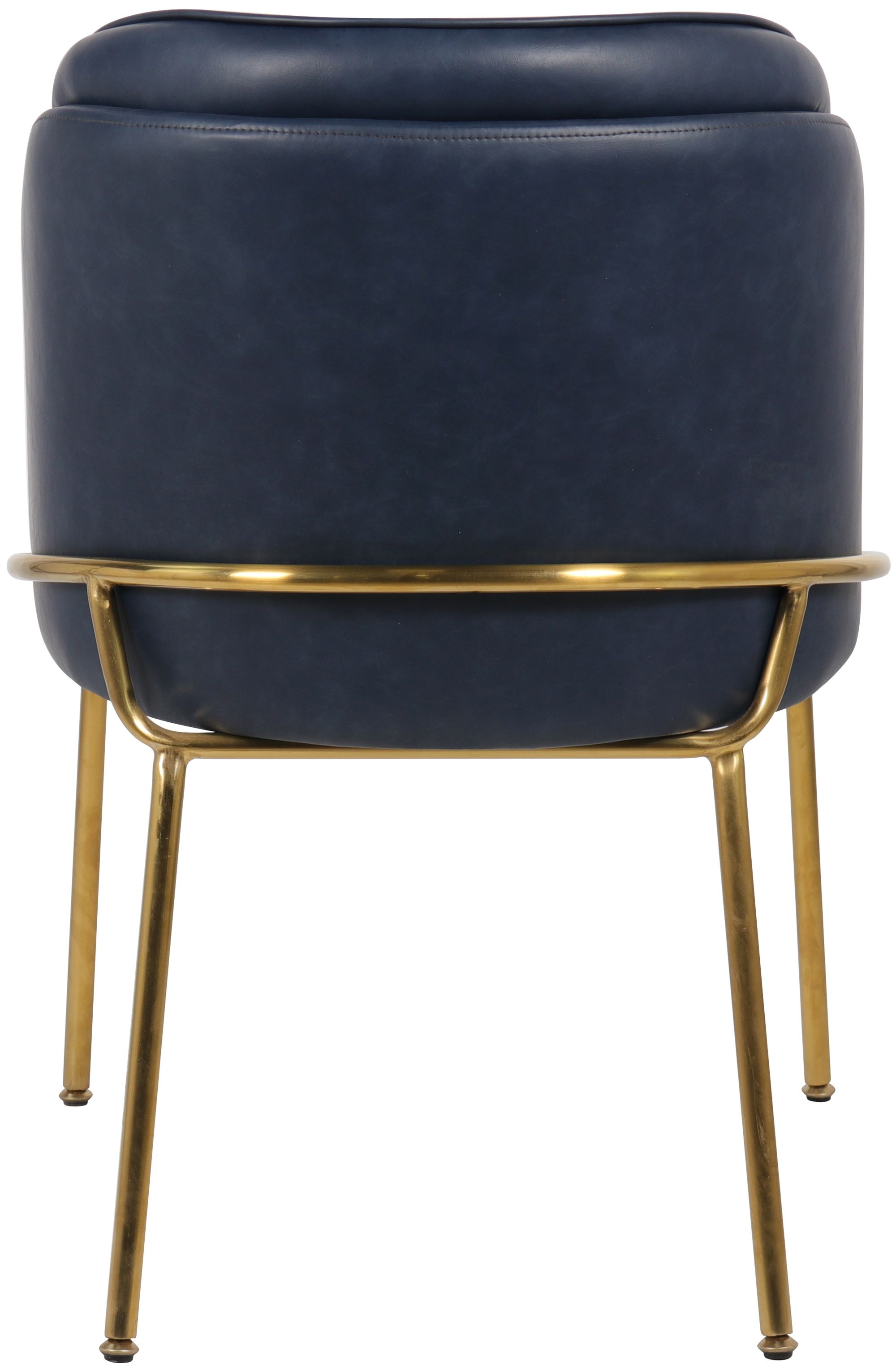 Jagger Faux Leather Dining Chair with Iron Legs