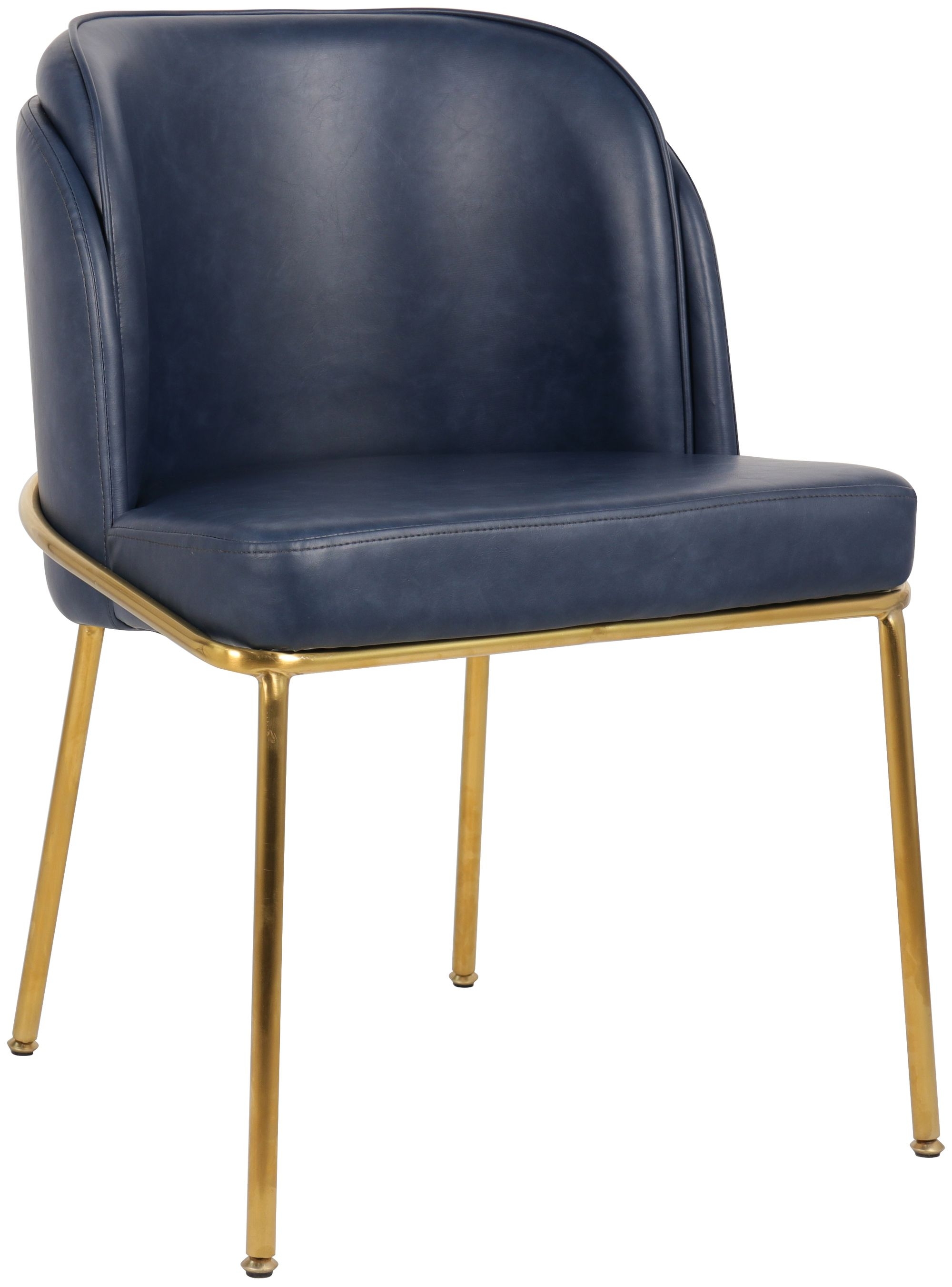Jagger Faux Leather Dining Chair with Iron Legs