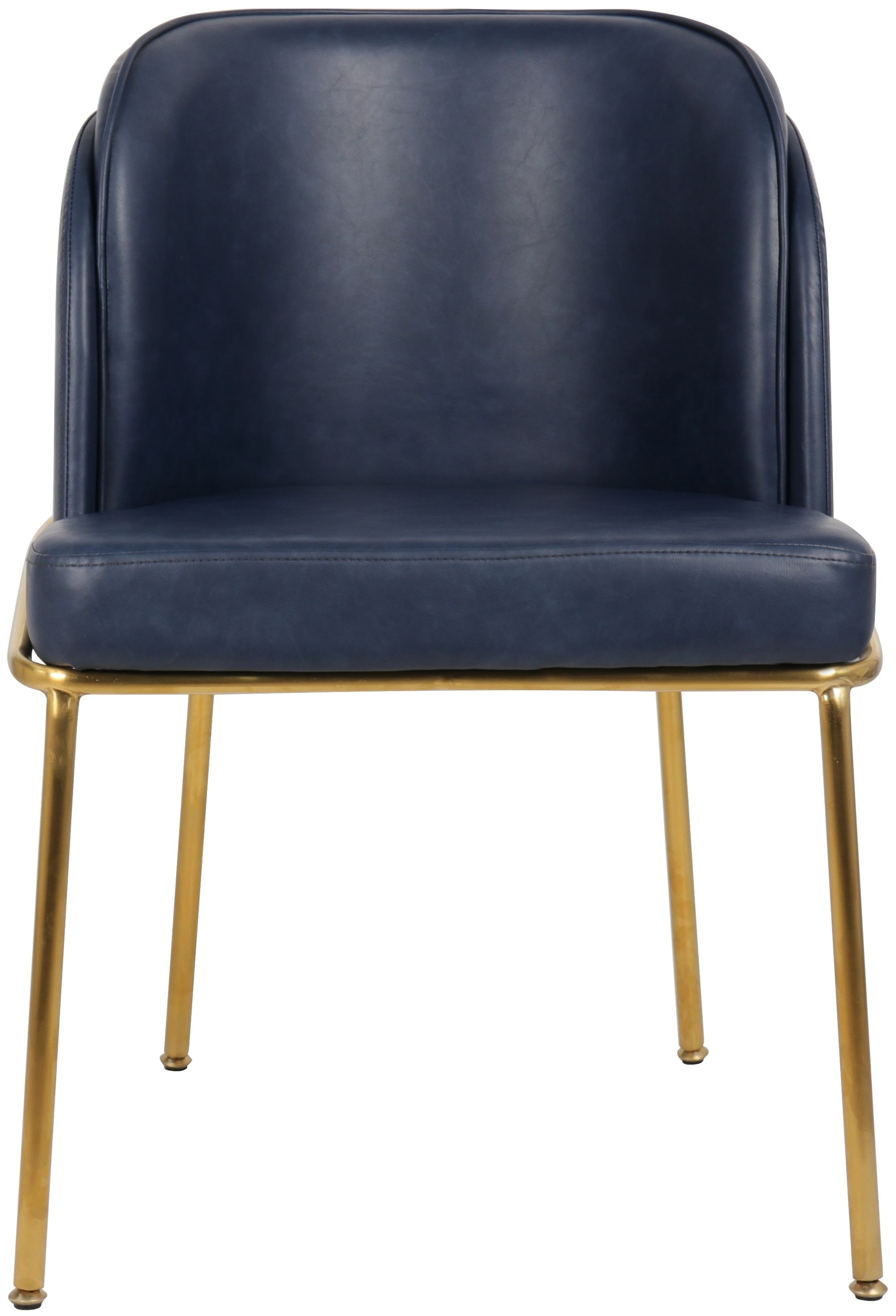 Jagger Faux Leather Dining Chair with Iron Legs