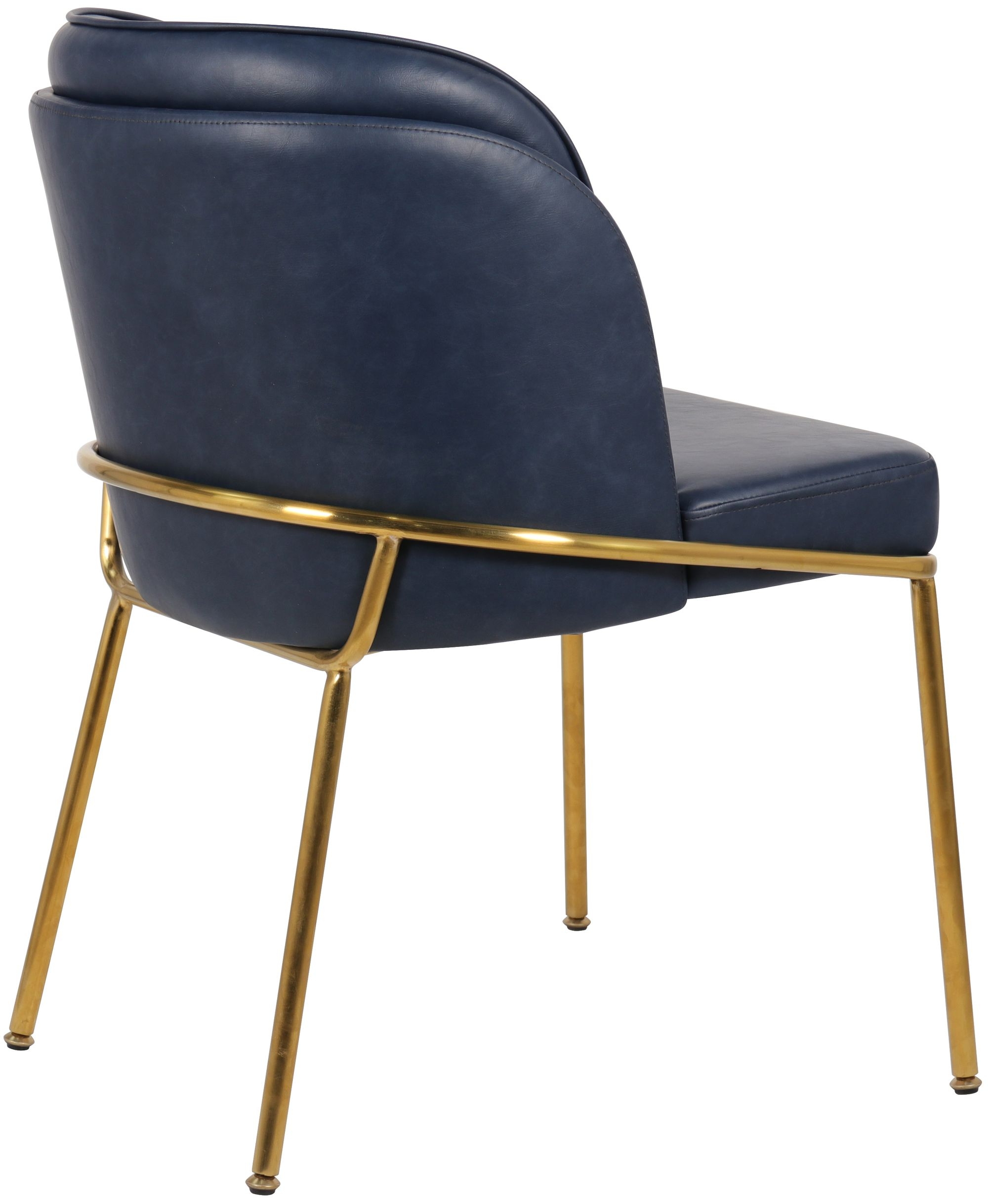 Jagger Faux Leather Dining Chair with Iron Legs