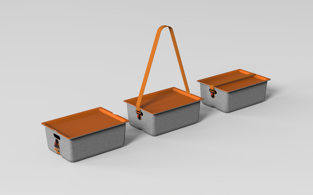 TOT’em Enhanced Portable Office Organizer