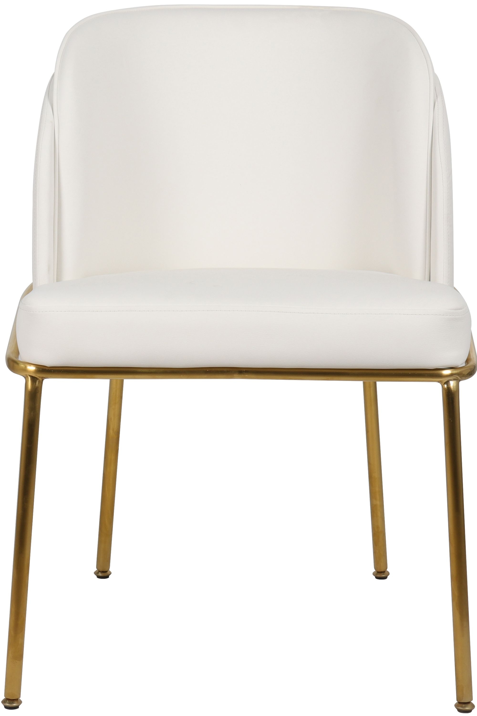 Jagger Faux Leather Dining Chair with Iron Legs