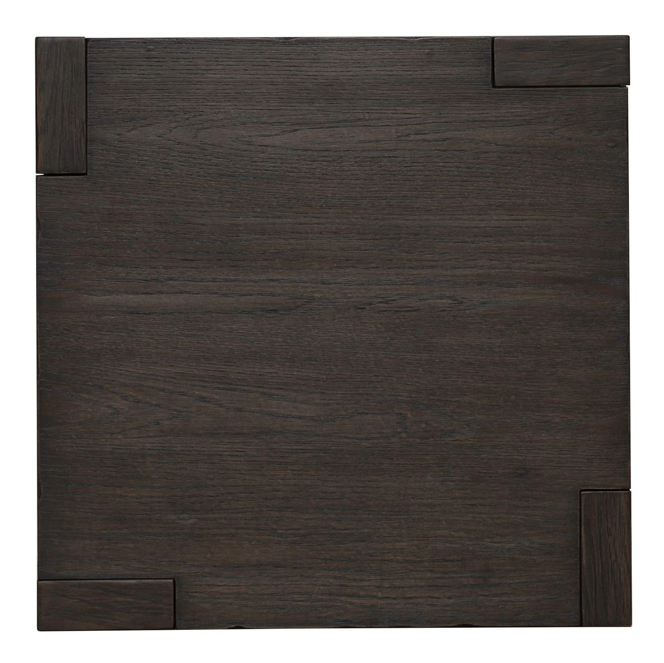 Lennox Hill Square Wood Storage End Table