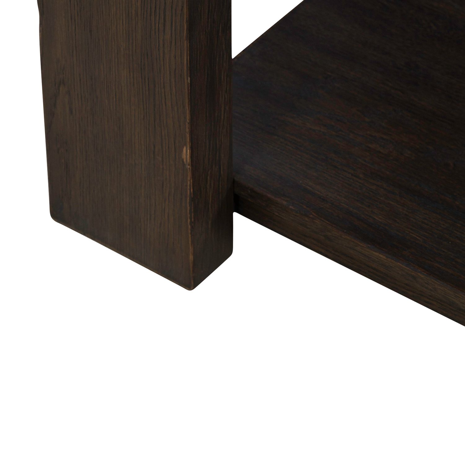 Lennox Hill Oversized Square Coffee Table | Bark Finish