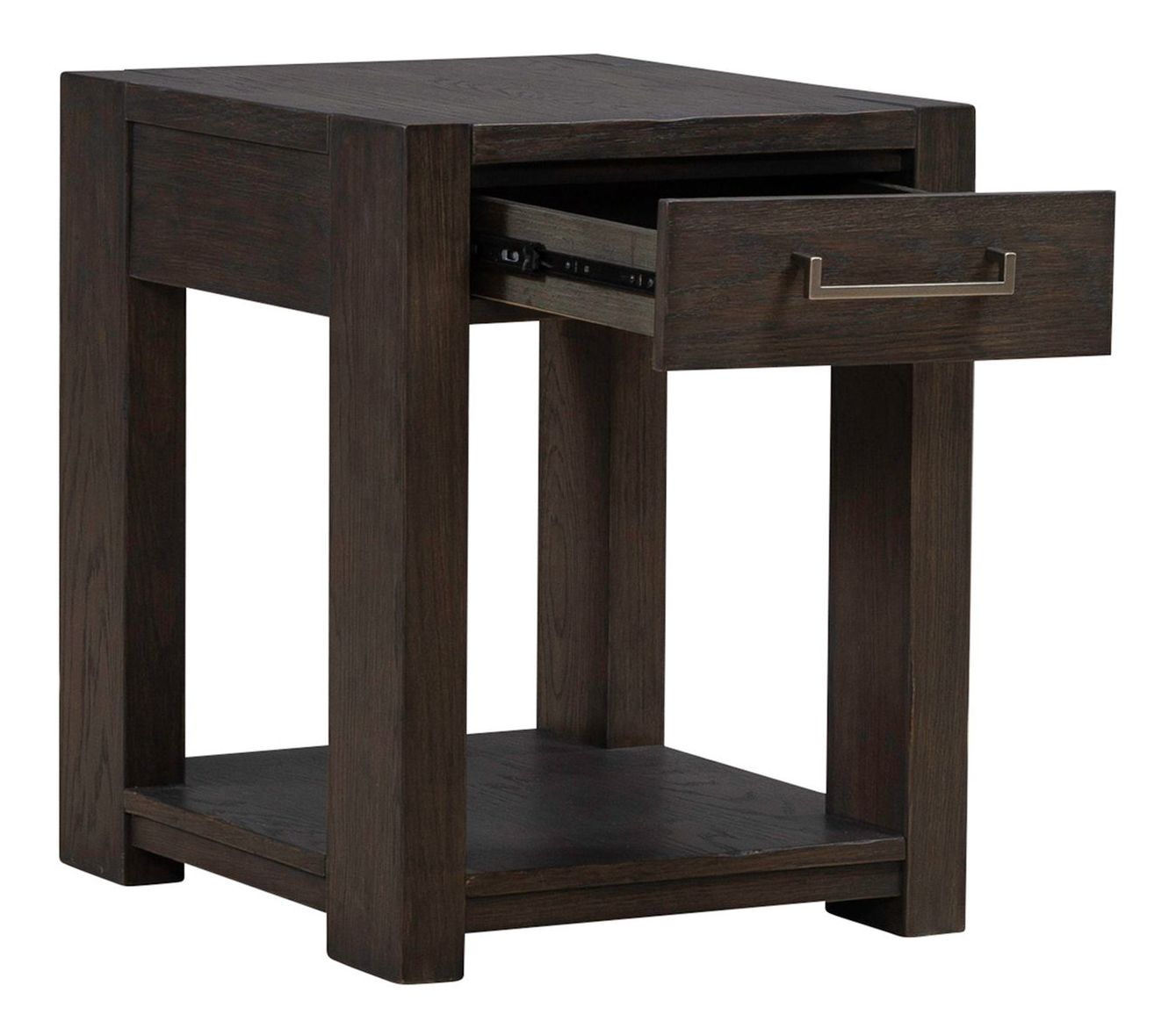 Lennox Hill Oversized Square Coffee Table | Bark Finish