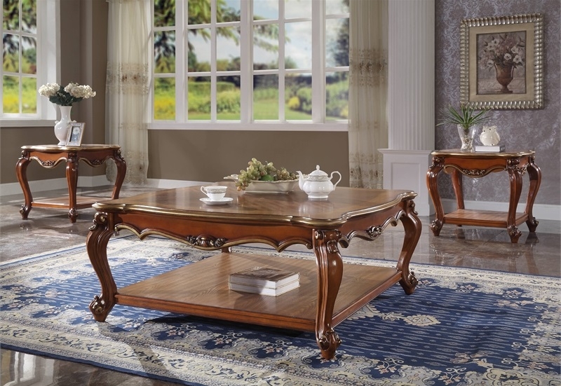 Picardy Wood End Table