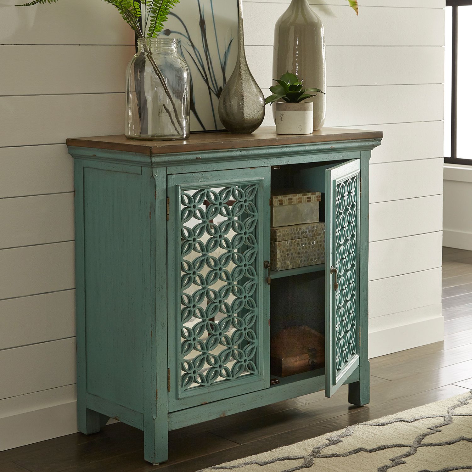 Kensington Wood Accent Cabinet w/2 Doors
