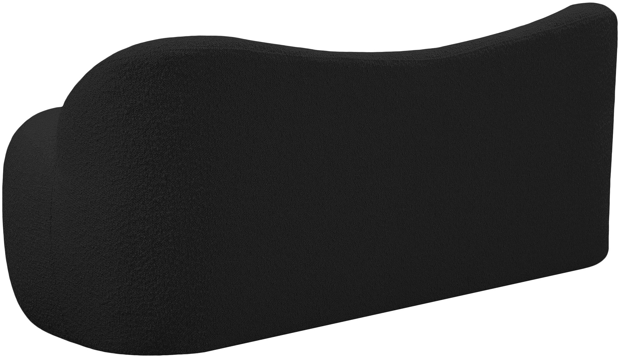 Flair Boucle Fabric Bench