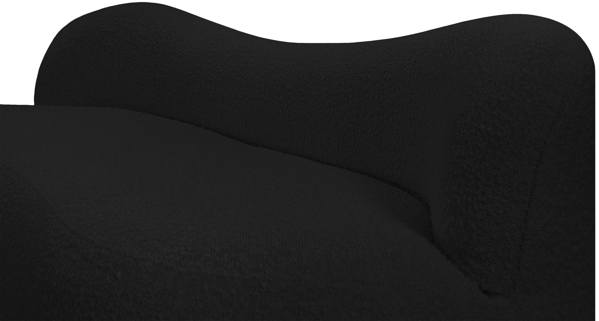 Flair Boucle Fabric Bench