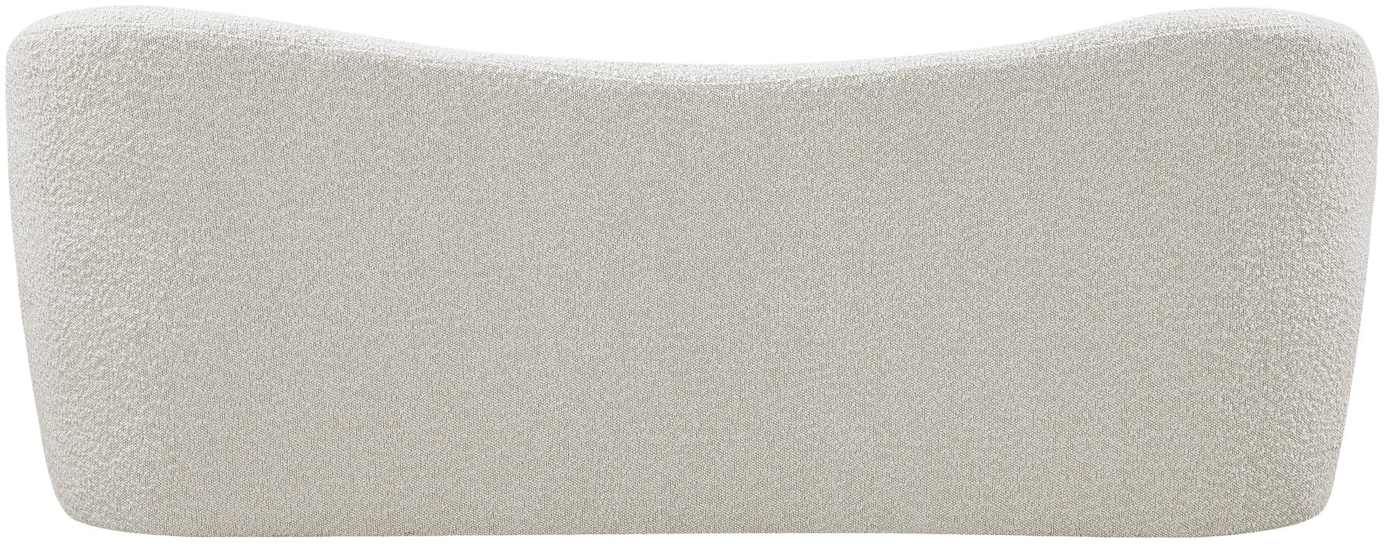 Flair Boucle Fabric Bench