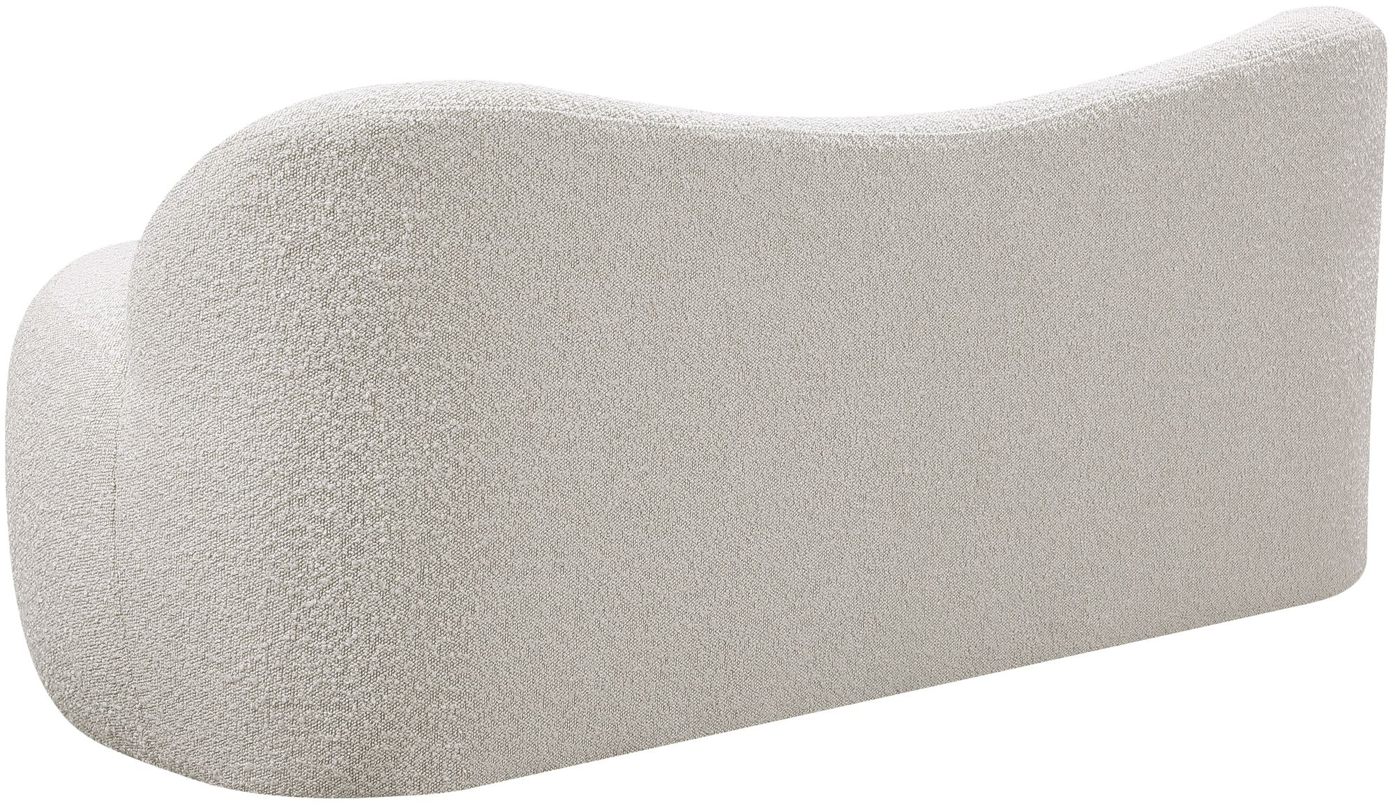 Flair Boucle Fabric Bench