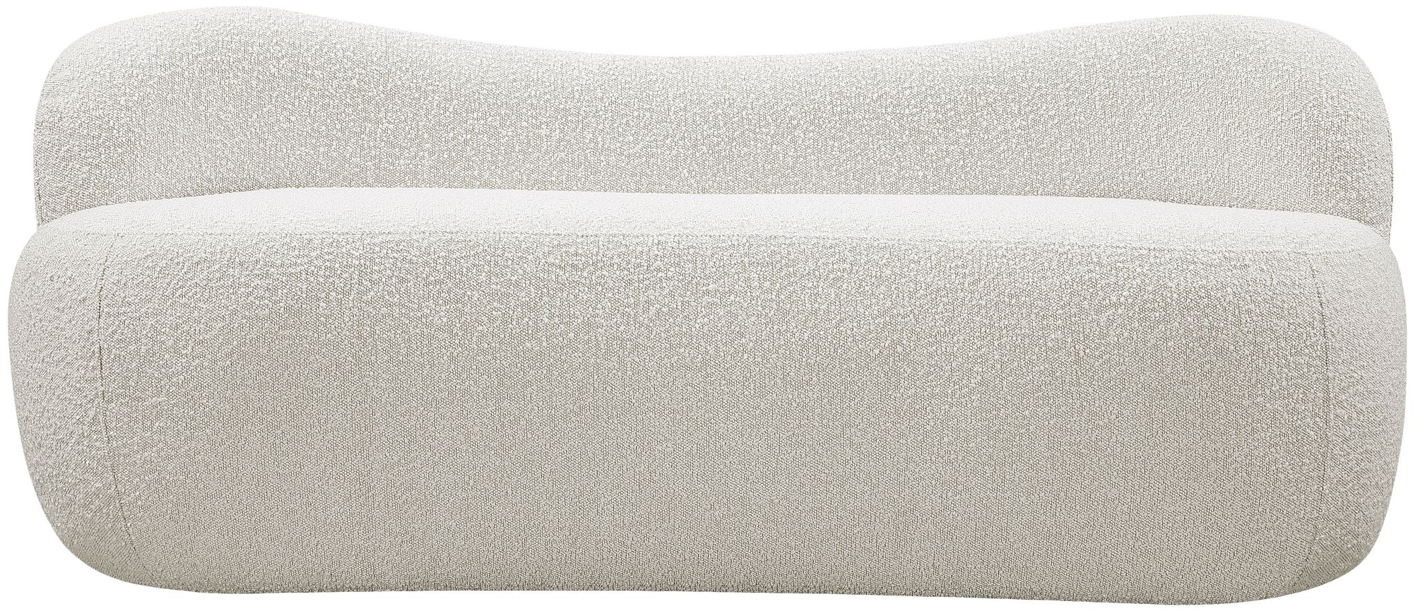 Flair Boucle Fabric Bench