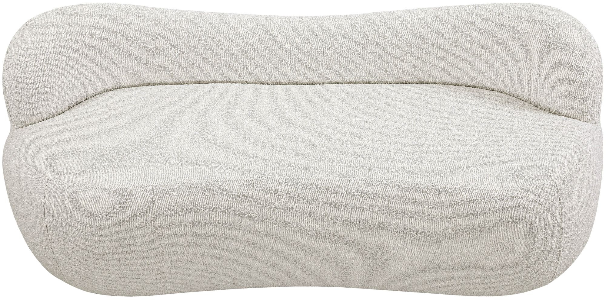 Flair Boucle Fabric Bench