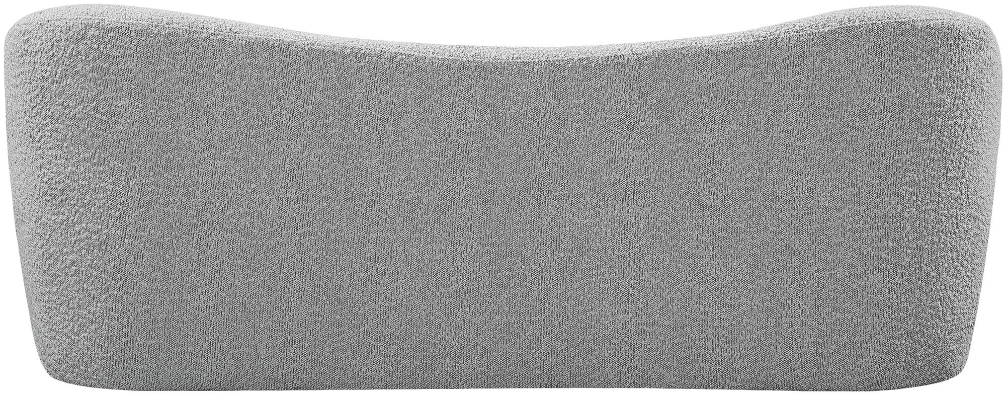 Flair Boucle Fabric Bench