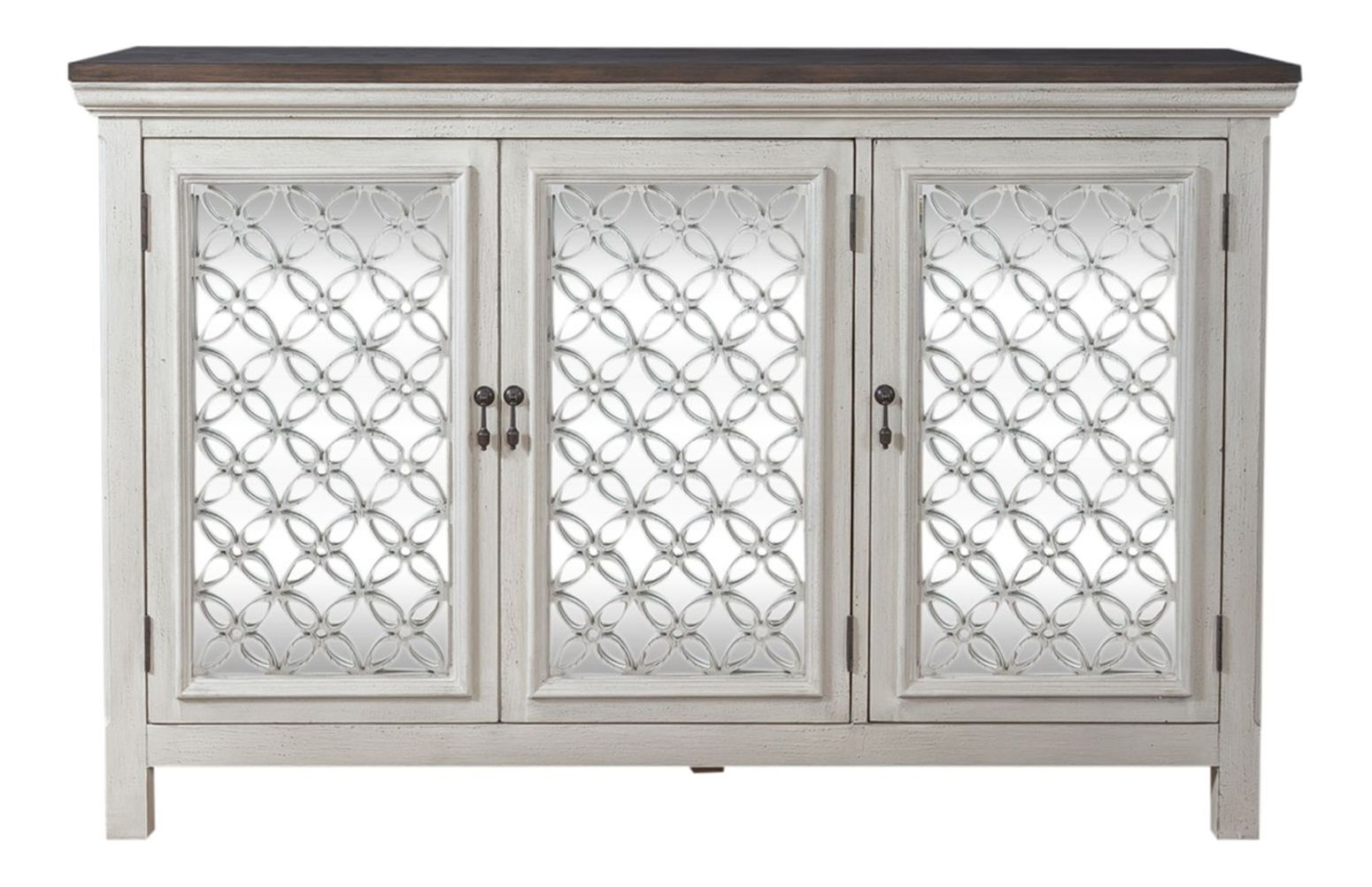 Westridge Wood Accent Cabinet w/3 Doors