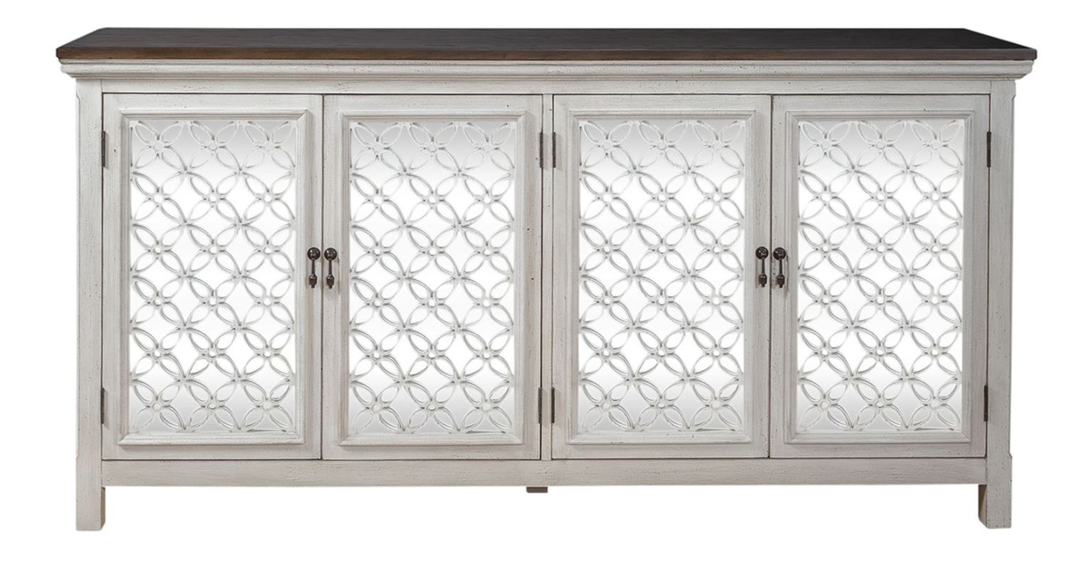 Westridge Wood Accent Cabinet w/4 Doors
