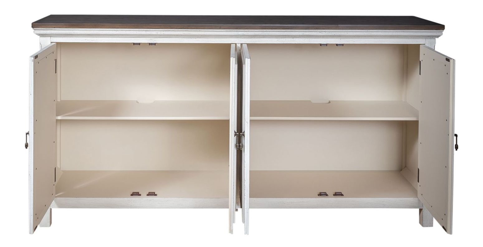 Westridge Wood Accent Cabinet w/4 Doors