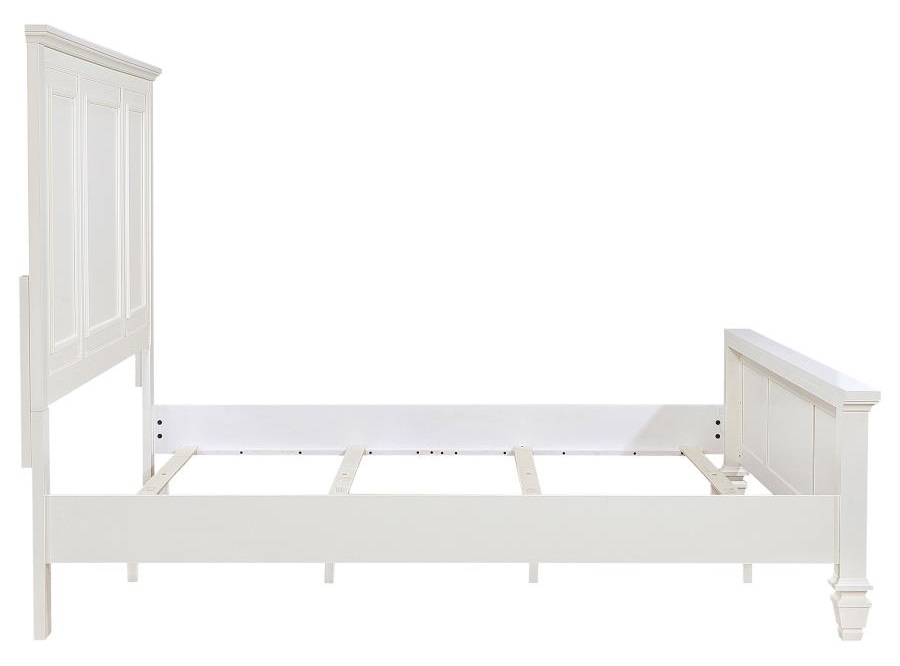 Sandy Beach Panel Bed w/High Headboard, Eastern King Size