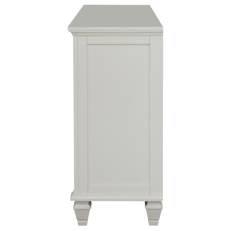 Sandy Beach Wood Dresser w/11 Drawers