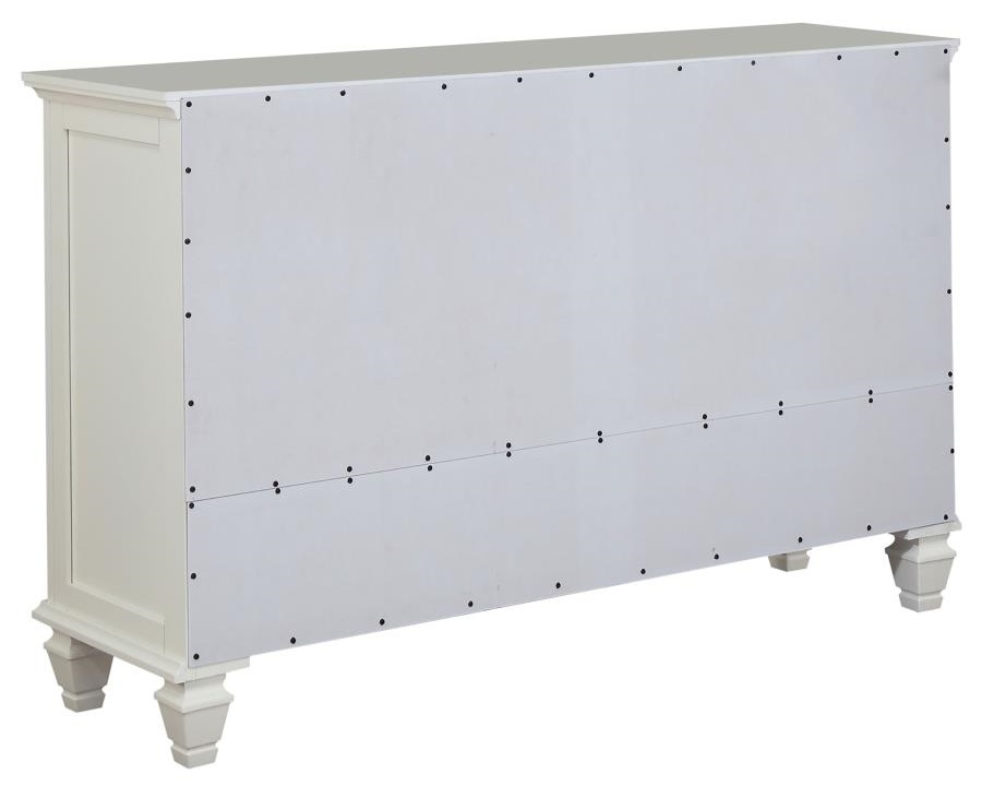 Sandy Beach Wood Dresser w/11 Drawers