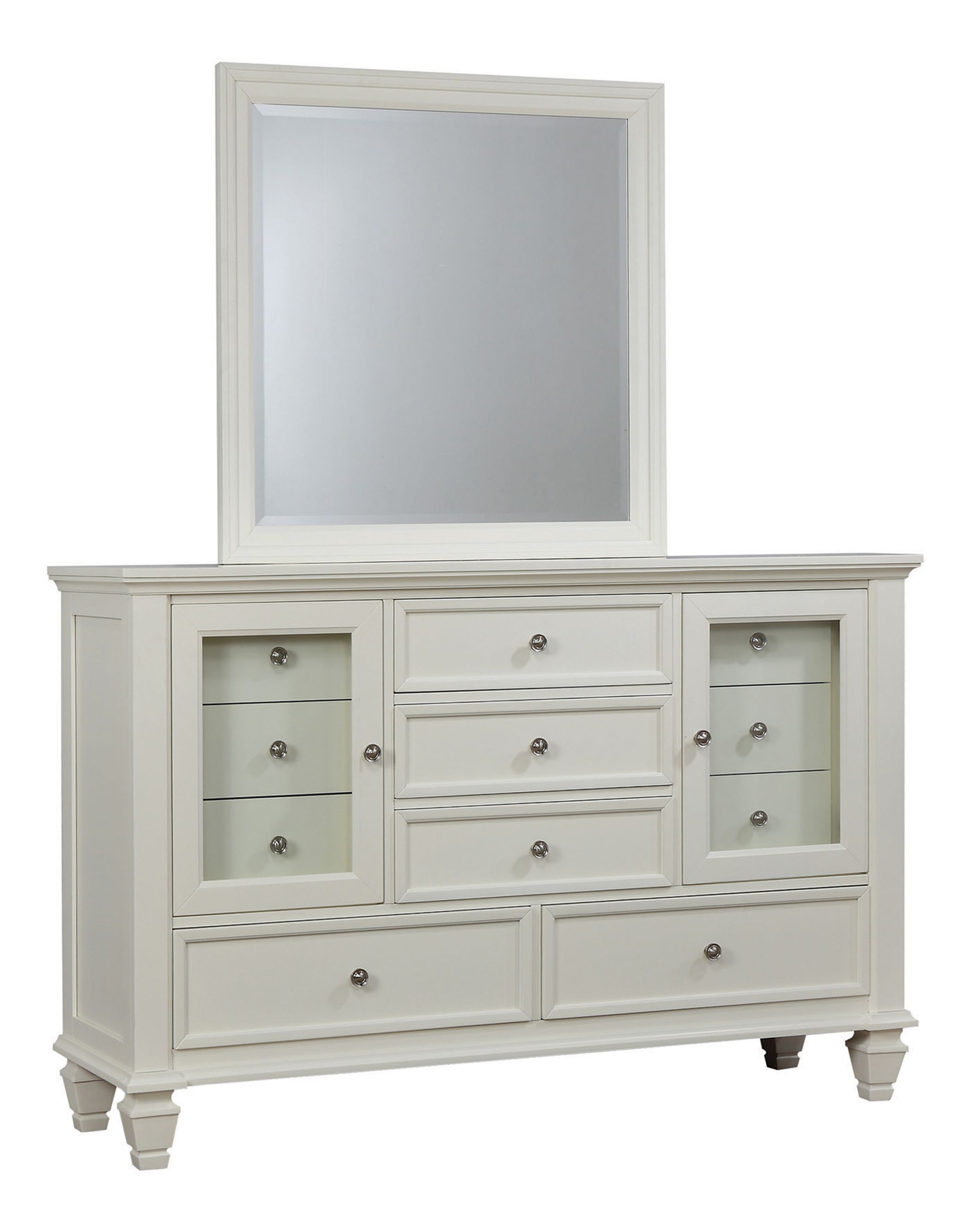 Sandy Beach Wood Dresser w/11 Drawers