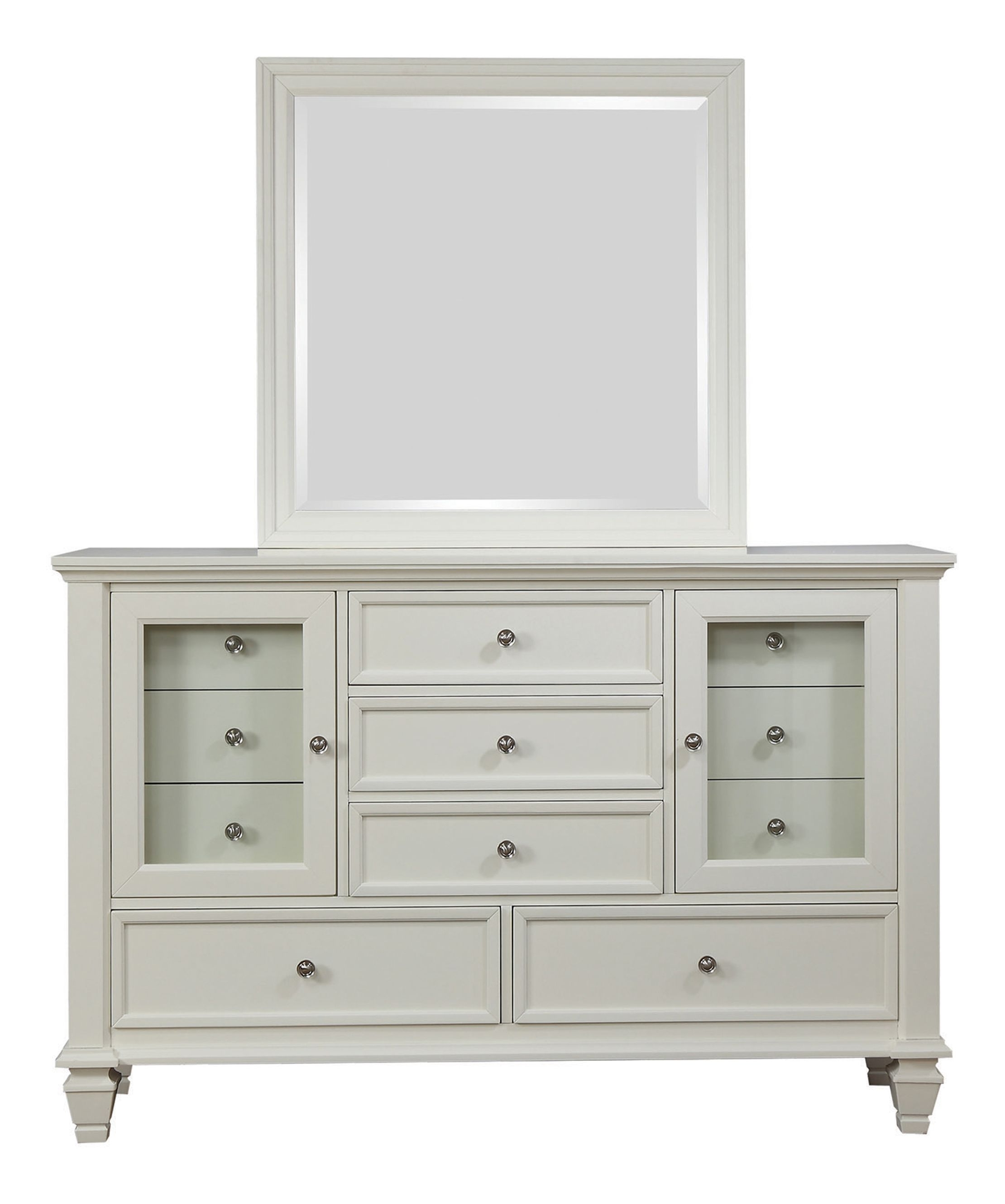 Sandy Beach Wood Dresser w/11 Drawers