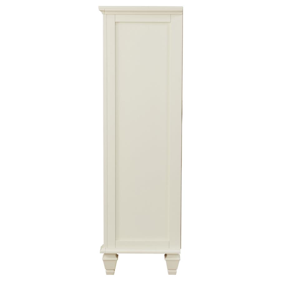 Sandy Beach Wood Chest w/5 Drawers