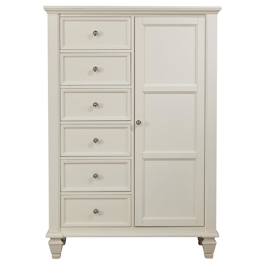 Sandy Beach Wood Chest w/8 Drawers