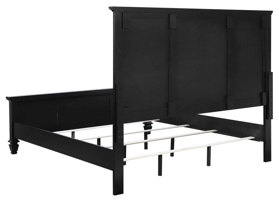 Sandy Beach Panel Bed w/High Headboard