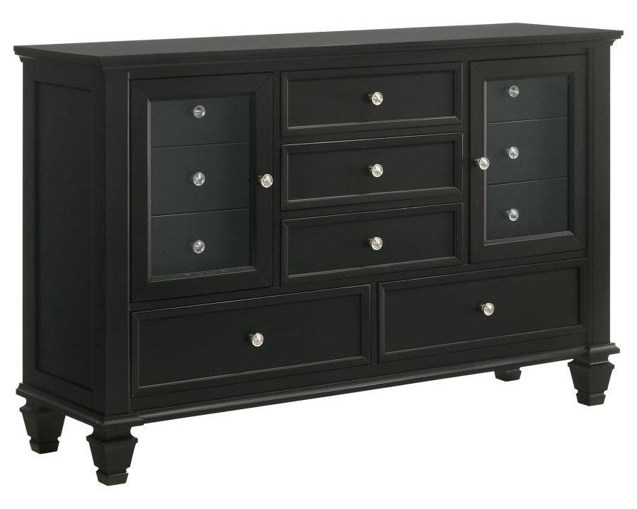 Sandy Beach Wood Dresser w/11 Drawers