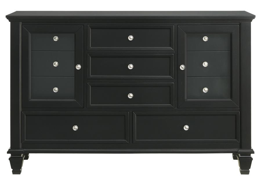 Sandy Beach Wood Dresser w/11 Drawers