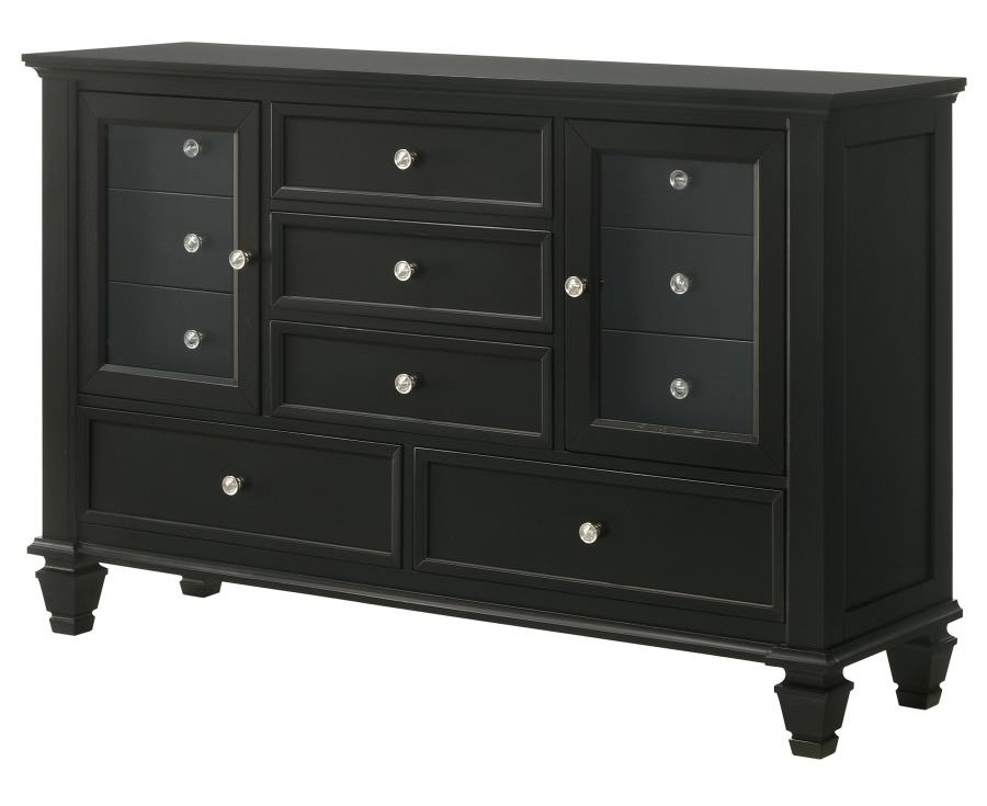 Sandy Beach Wood Dresser w/11 Drawers