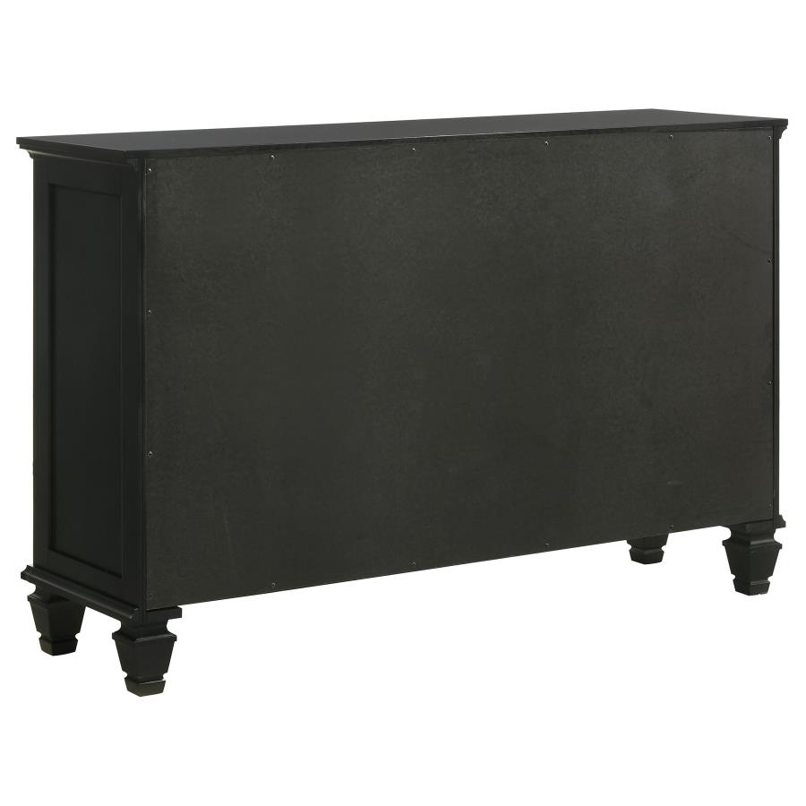Sandy Beach Wood Dresser w/11 Drawers