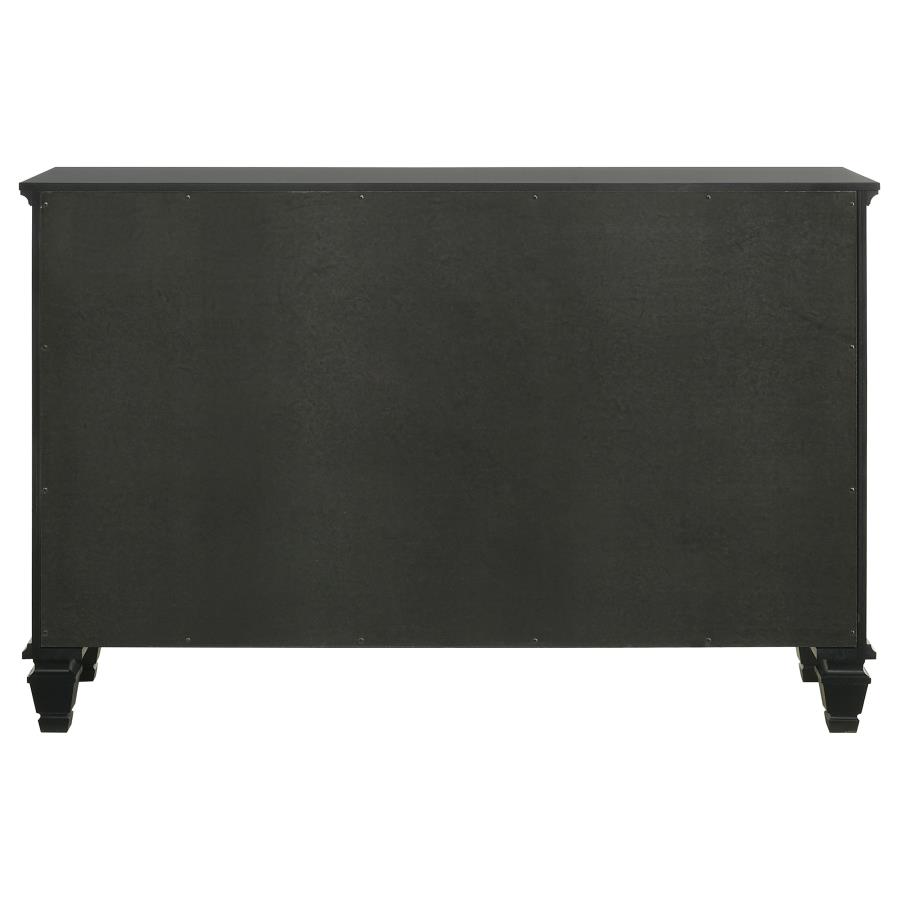Sandy Beach Wood Dresser w/11 Drawers