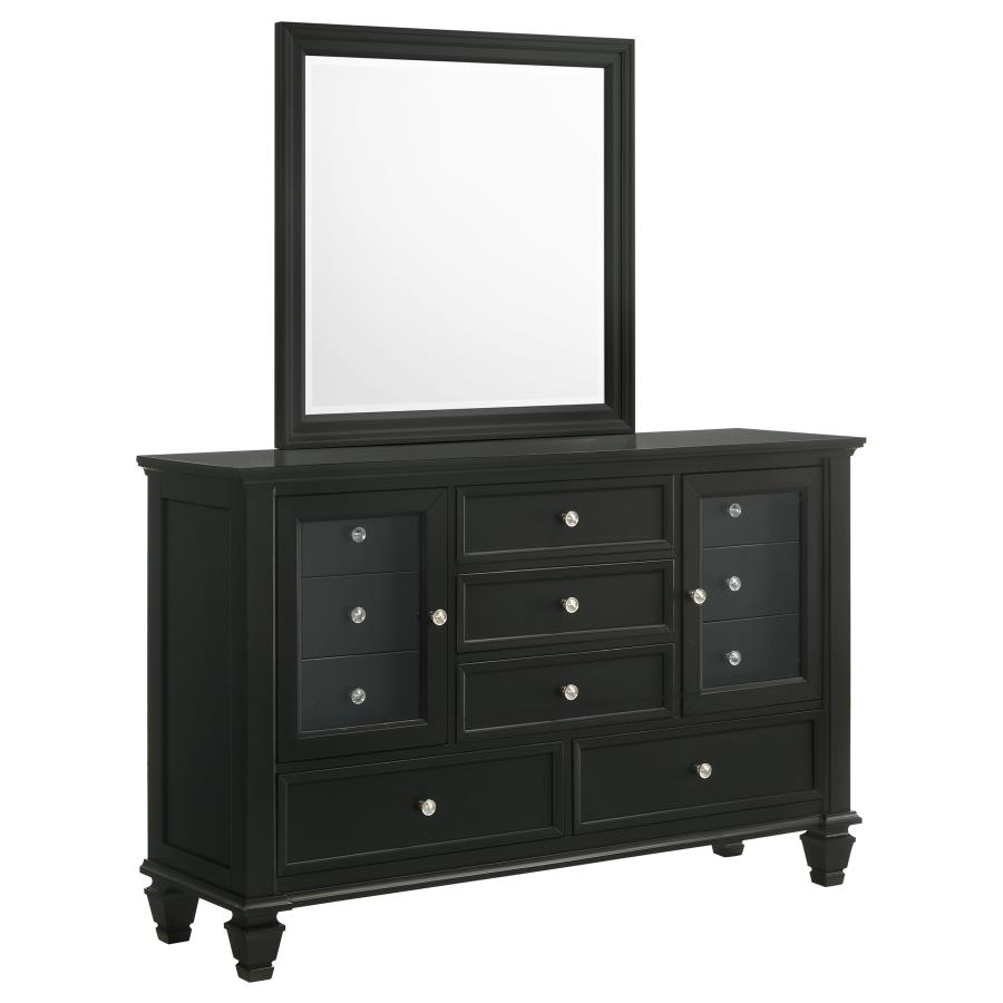 Sandy Beach Wood Dresser w/11 Drawers