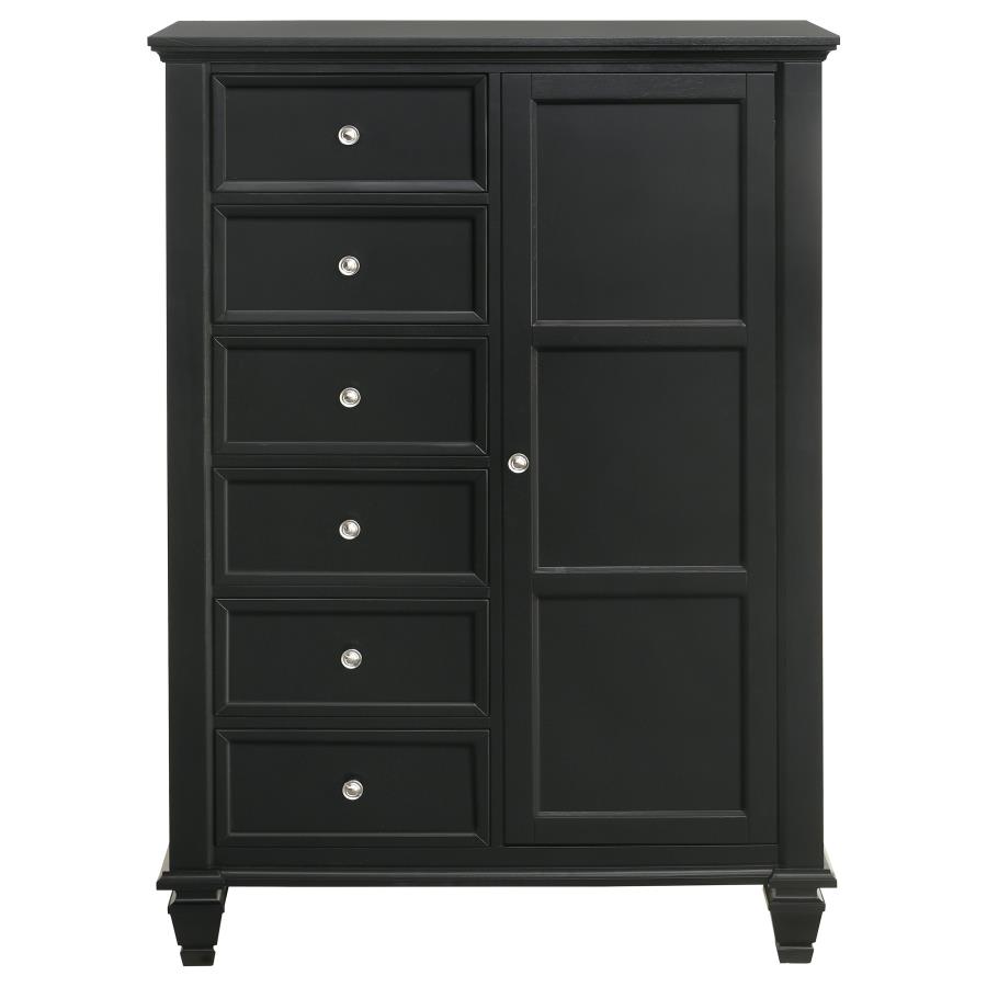 Sandy Beach Wood Chest w/8 Drawers