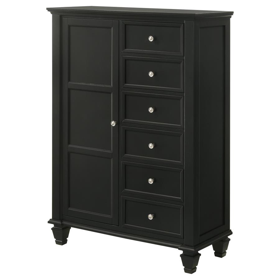 Sandy Beach Wood Chest w/8 Drawers