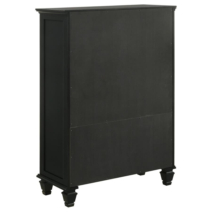 Sandy Beach Wood Chest w/8 Drawers